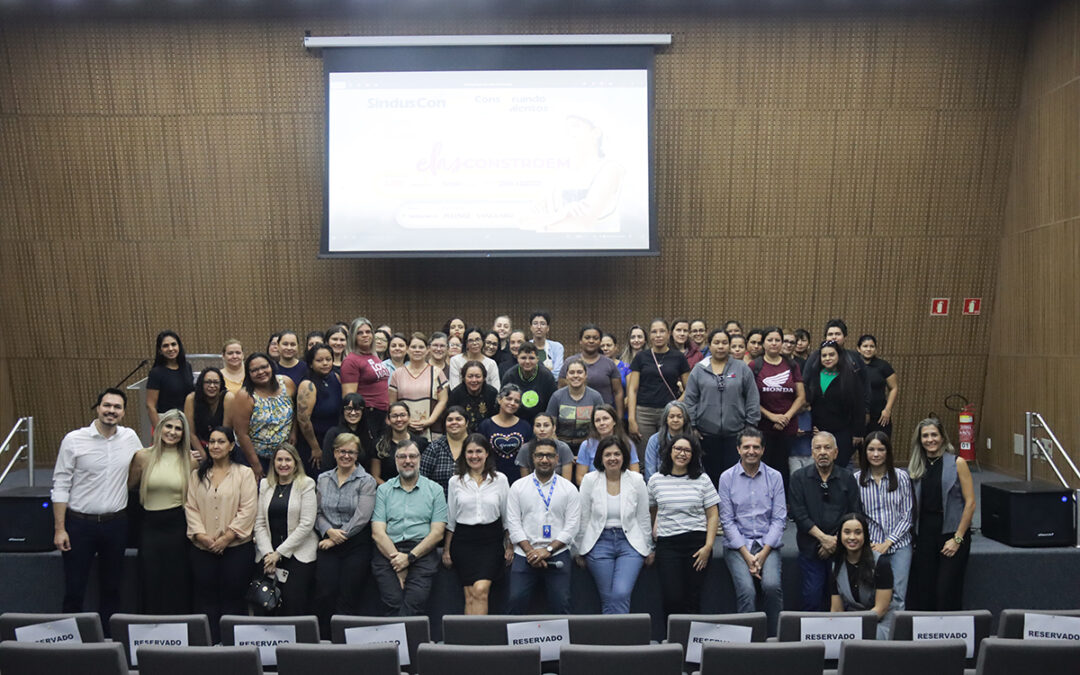 Sinduscon/MS realiza aula inaugural do projeto “Elas Constroem” com primeira turma do programa no Brasil